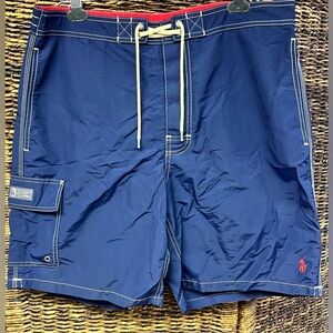 Polo by Ralph Lauren Men's Blue‎ Swim Shorts- Size: XLarge